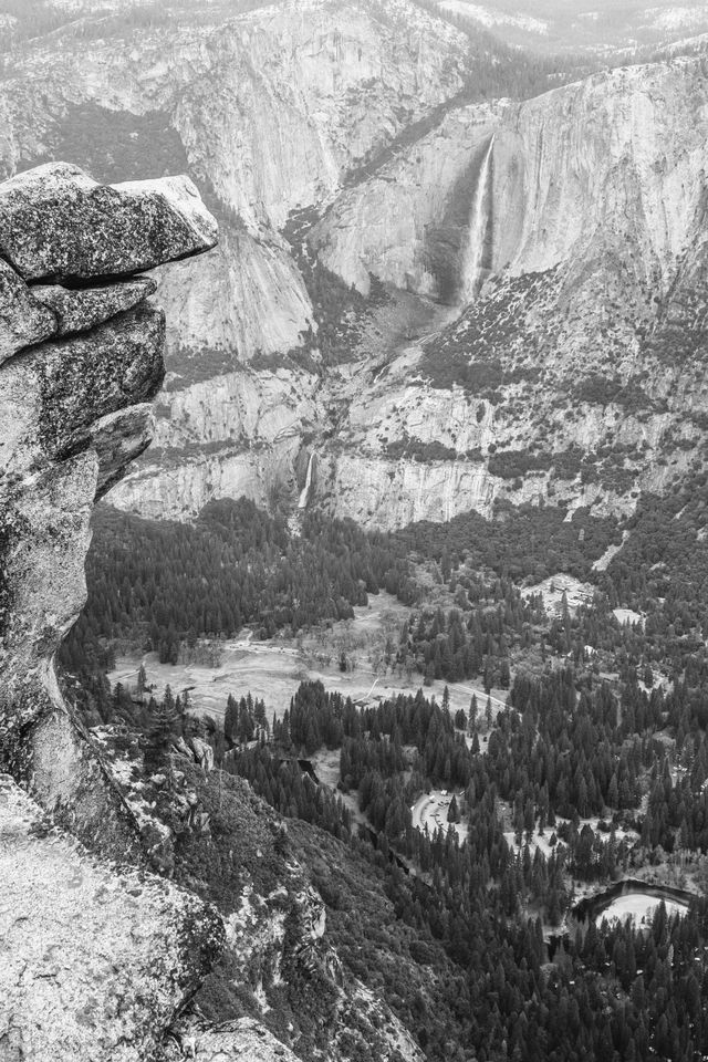 Yosemite Valley from Glacier Point.