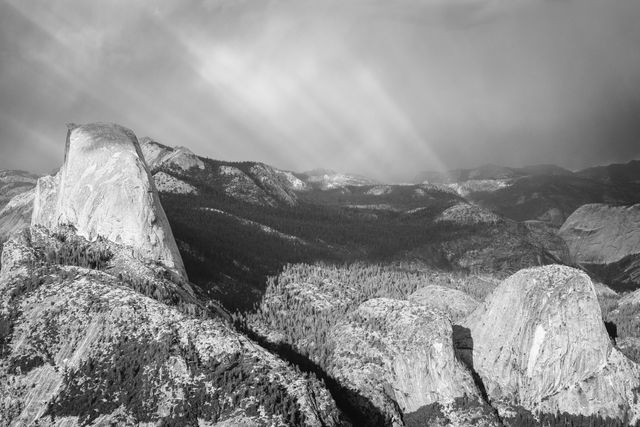 Half Dome, from Glacier Point.