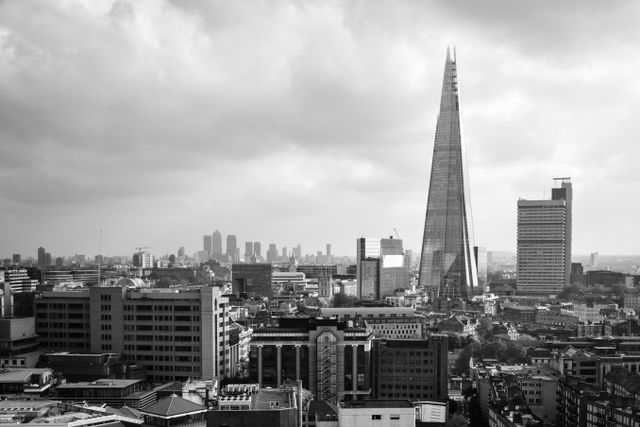 The Shard, from the observation deck of Tate Modern.