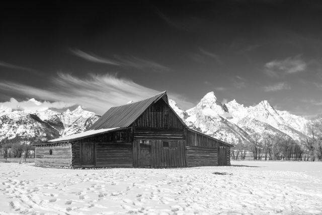 The T.A. Moulton Barn at Mormon Row.