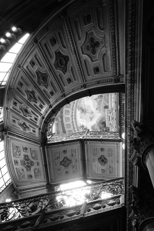 Main stairway of the National Museum of Art in Mexico City.