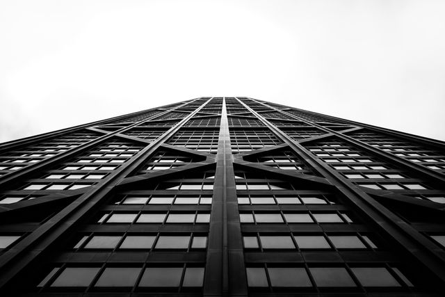 The John Hancock Center in Chicago.