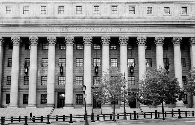 The Thurgood Marshall United States Courthouse, New York City.