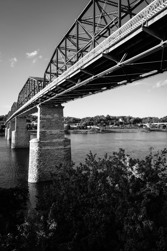 The Walnut Street Bridge in Chattanooga.