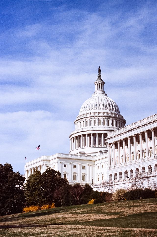 The United States Capitol, from the West Front.