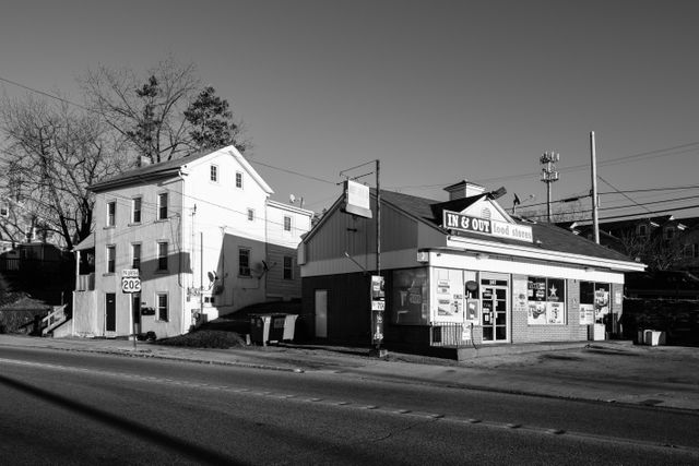 The In & Out convenience store in Bridgeport, Pennsylvania.