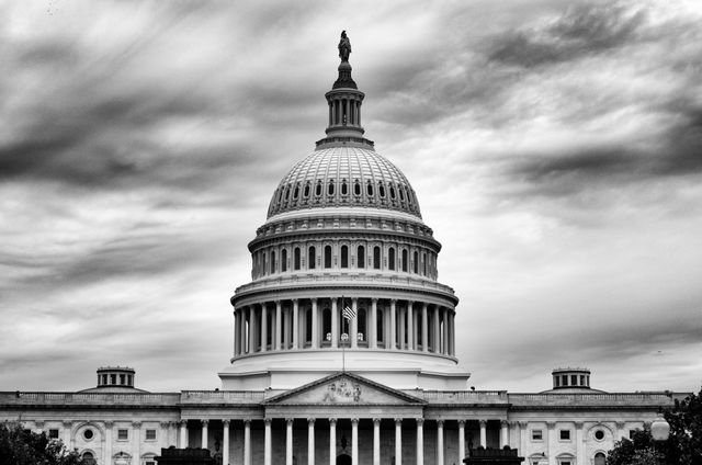 The Dome of the United States Capitol.