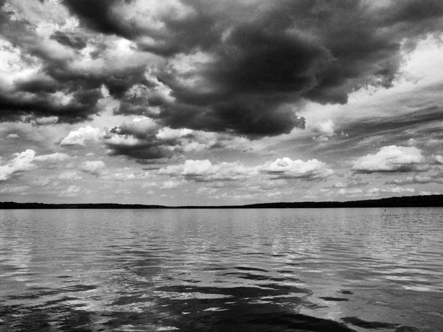 The Potomac river, from the wharf at Mount Vernon.