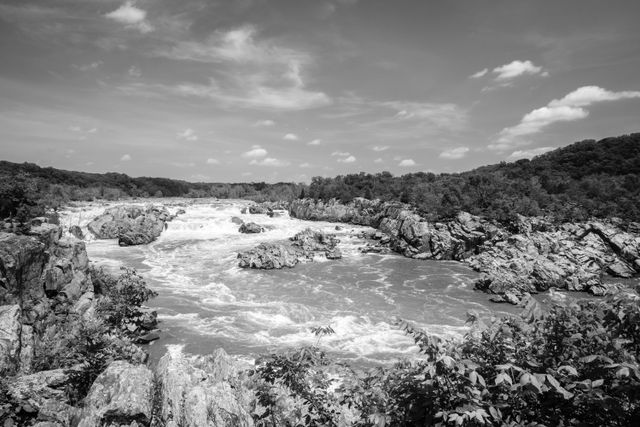 Great Falls, from the Virginia side.