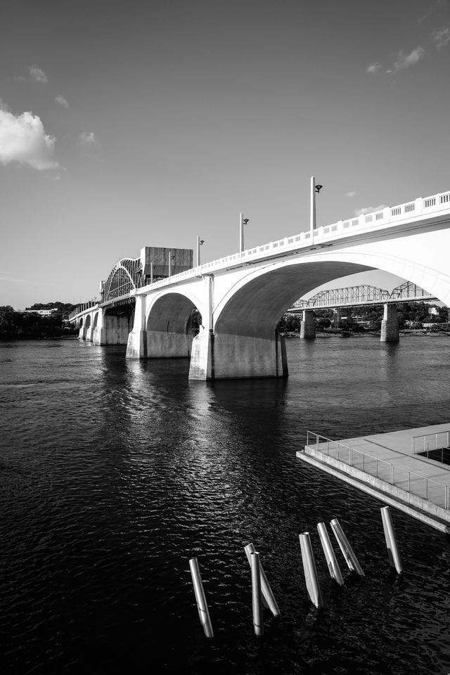 The John Ross Bridge, in Chattanooga.