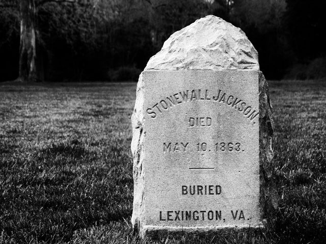 Stonewall Jackson’s shrine, near Fredericksburg, VA.