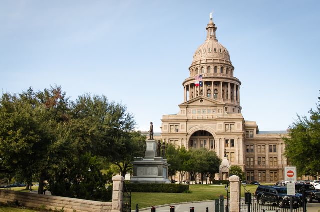 The Texas State Capitol in Austin.