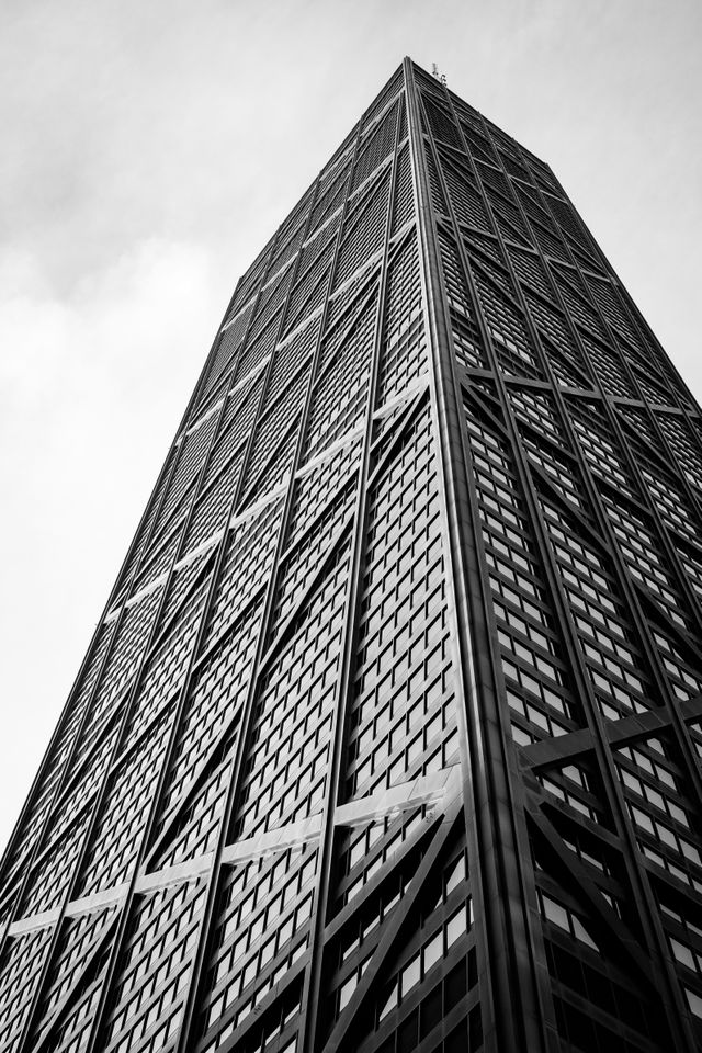 The John Hancock Center in Chicago.