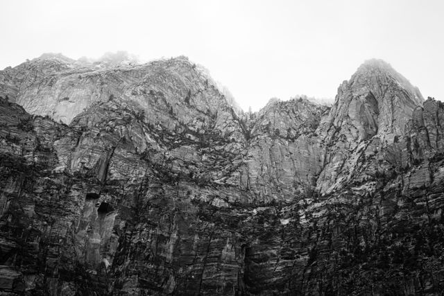 Lady Mountain, seen from the Zion Lodge.