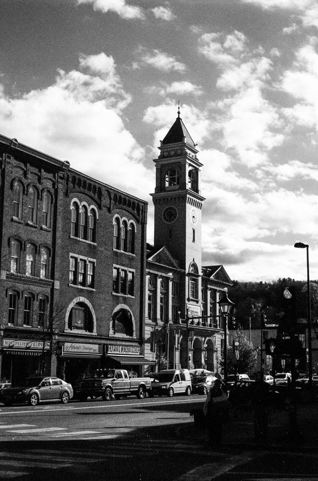 Downtown Montpelier, Vermont.