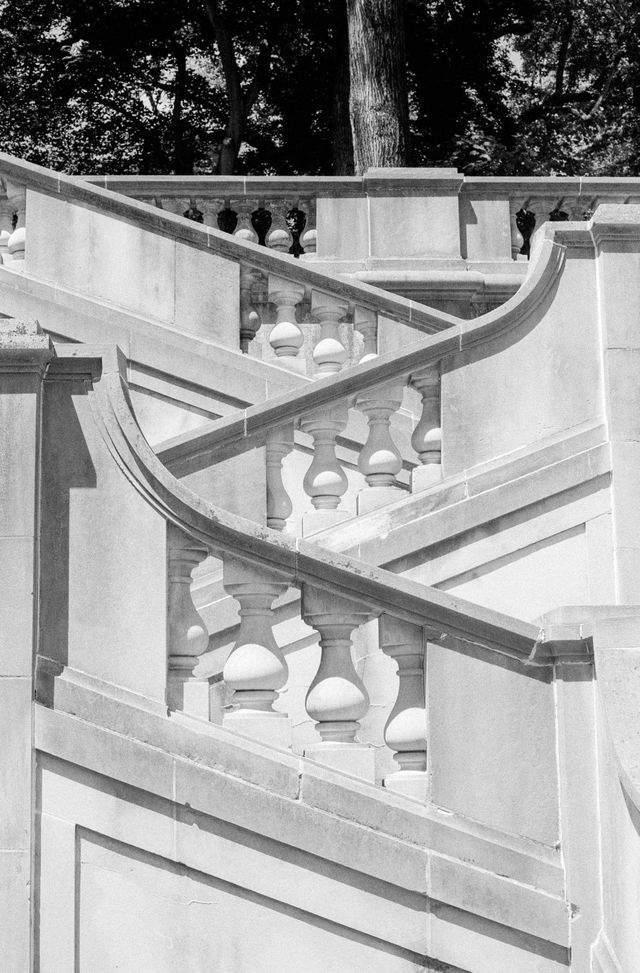 Stairs at Winterthur Museum in Wilmington, Delaware.