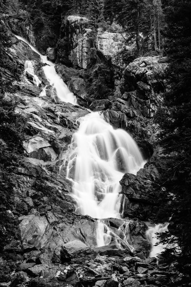 Hidden Falls, in Grand Teton National Park.