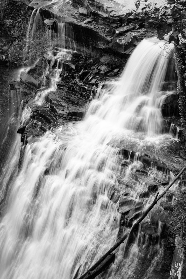 Brandywine Falls at Cuyahoga Valley National Park in Ohio.