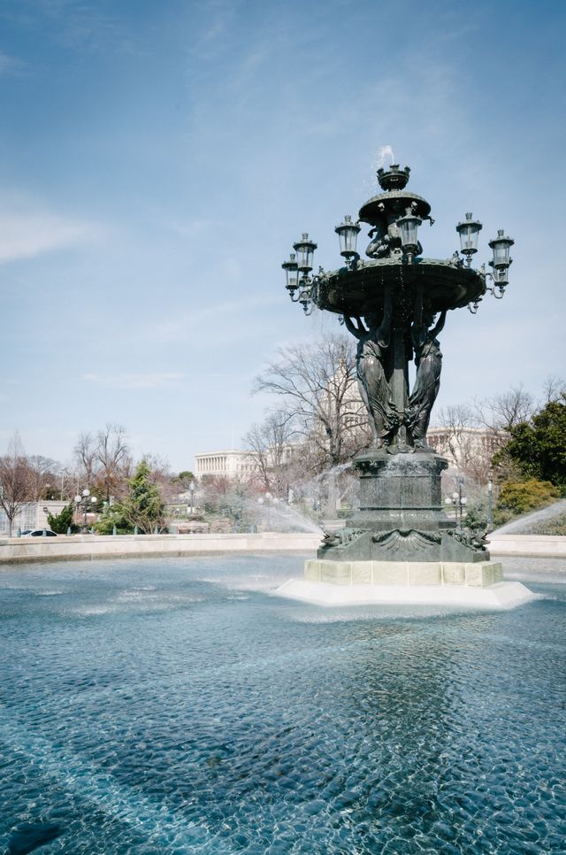 The Bartholdi Fountain, in Washington, DC.