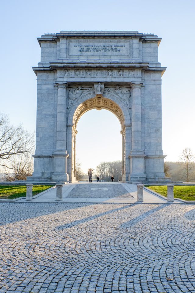 The National Memorial Arch in Valley Forge.