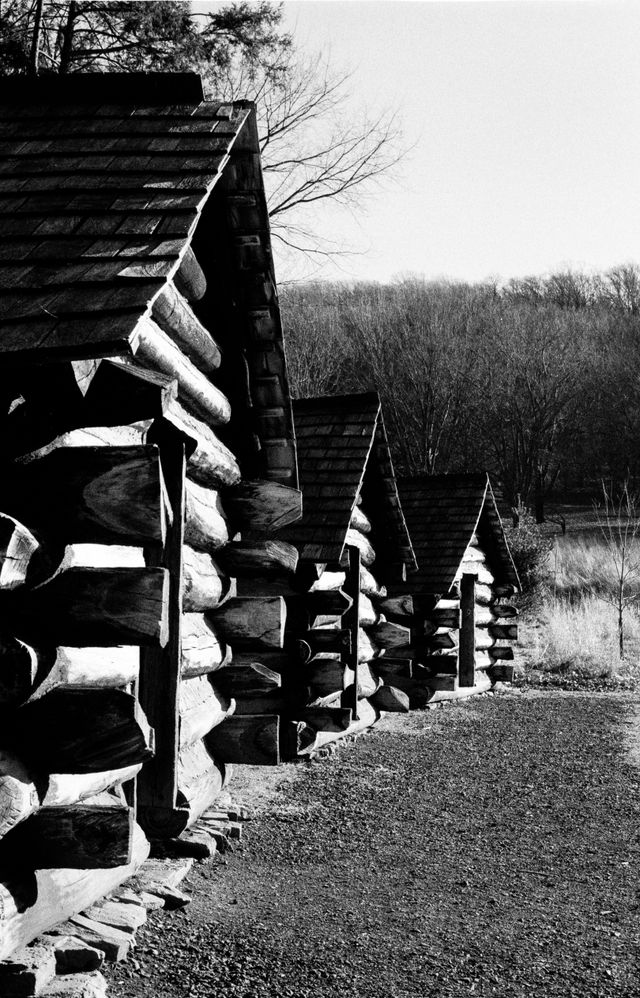 Cabins at Valley Forge.