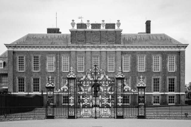 South facade of Kensington Palace.