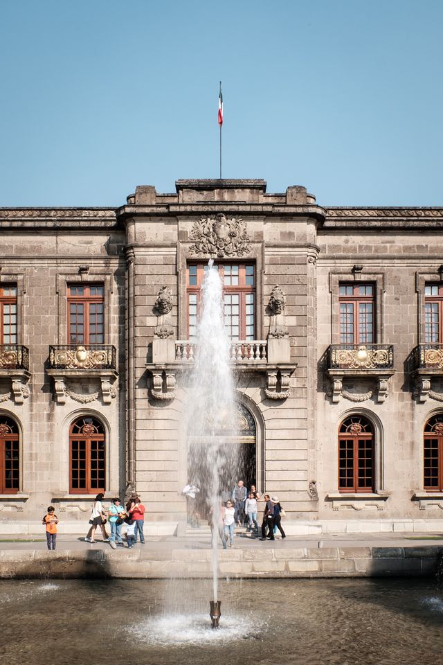 The Chapultepec Castle.