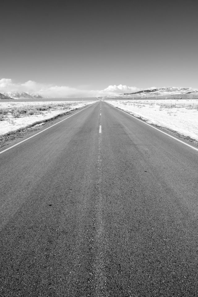 The Gros Ventre Road at Grand Teton National Park.