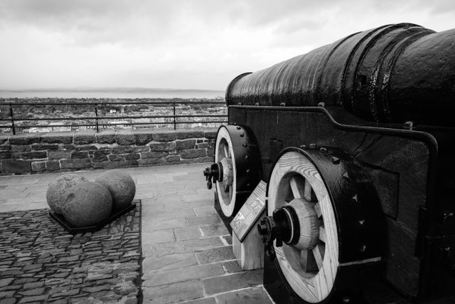 Mons Meg, at Edinburgh Castle.