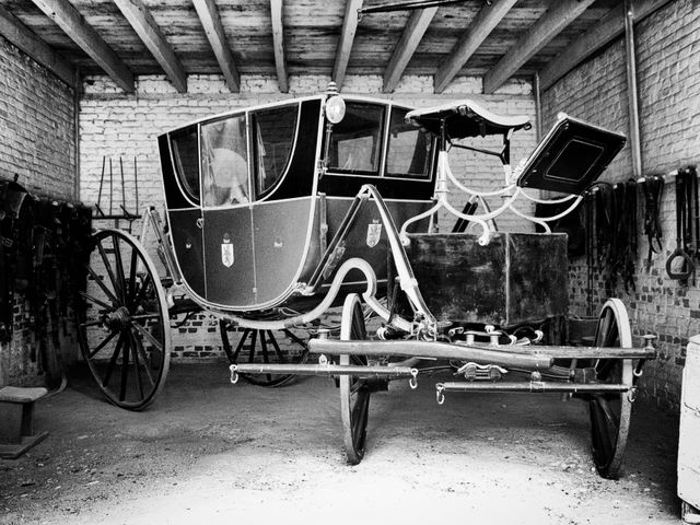 George Washington’s carriage at Mount Vernon.