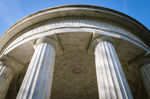 The District of Columbia World War Memorial.