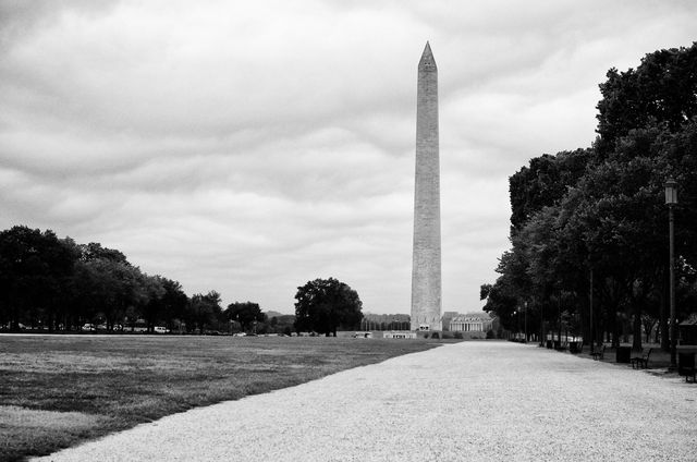 The Washington Monument, from the National Mall.