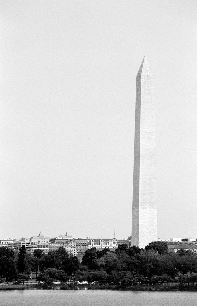 The Washington Monument.