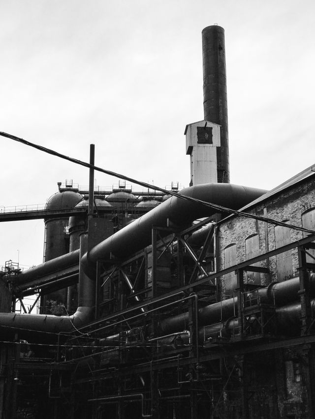 Carrie Furnace, in Pittsburgh.