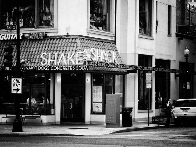 The Shake Shack at Dupont Circle.