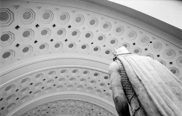 Statues at Union Station, Washington, DC.