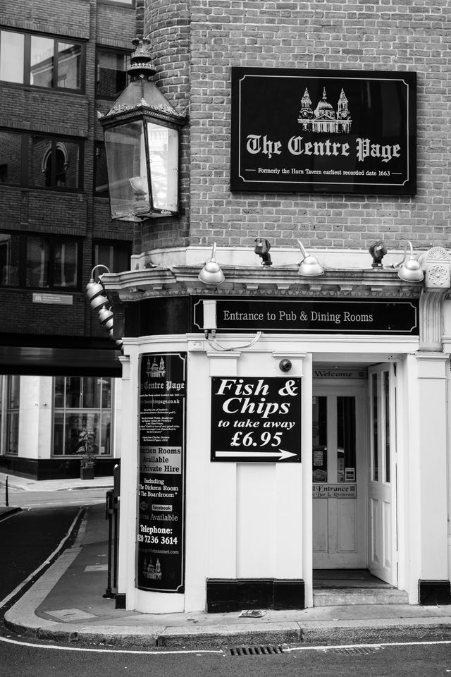 The Centre Page pub in London.