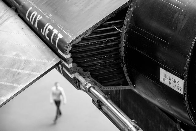 Close-up of an X-15 at the National Air & Space Museum.